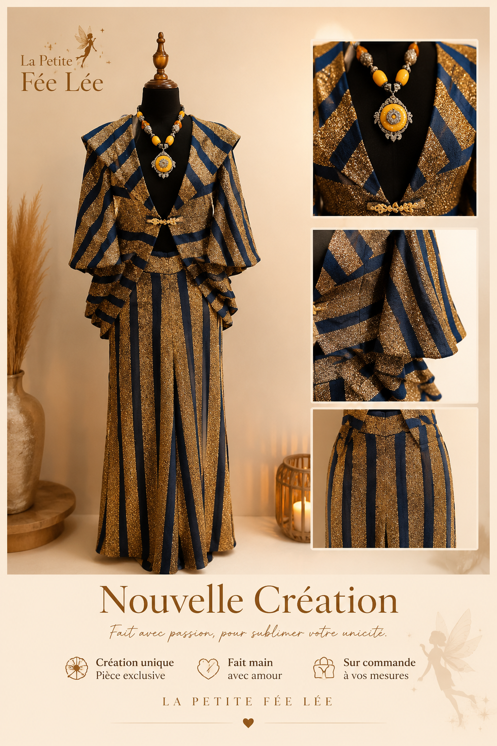 Ensemble à rayures