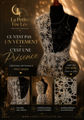 Gilet asymétrique argenté