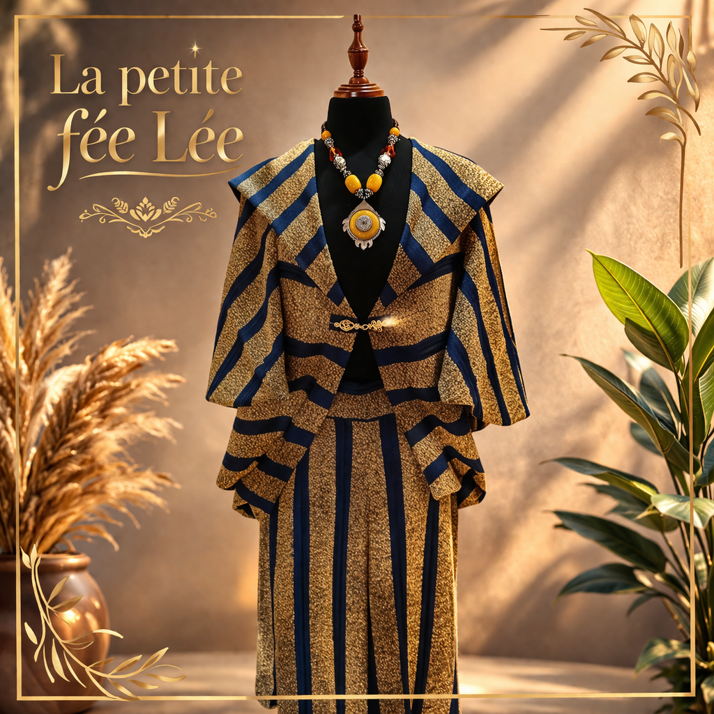 Ensemble à rayures